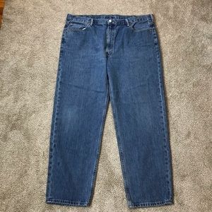 LEVIS 550 Straight Leg DENIM Blue JEANS  46 x 34